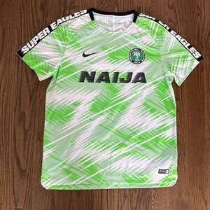 Nike Nigeria Super Eagles Naija Green / White